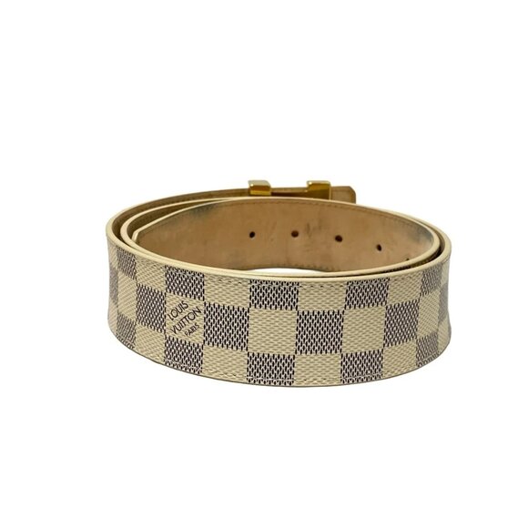 LOUIS VUITTON Santuur Initial Damier Azur Damier Belt bran-406-090625 - Picture 2 of 9